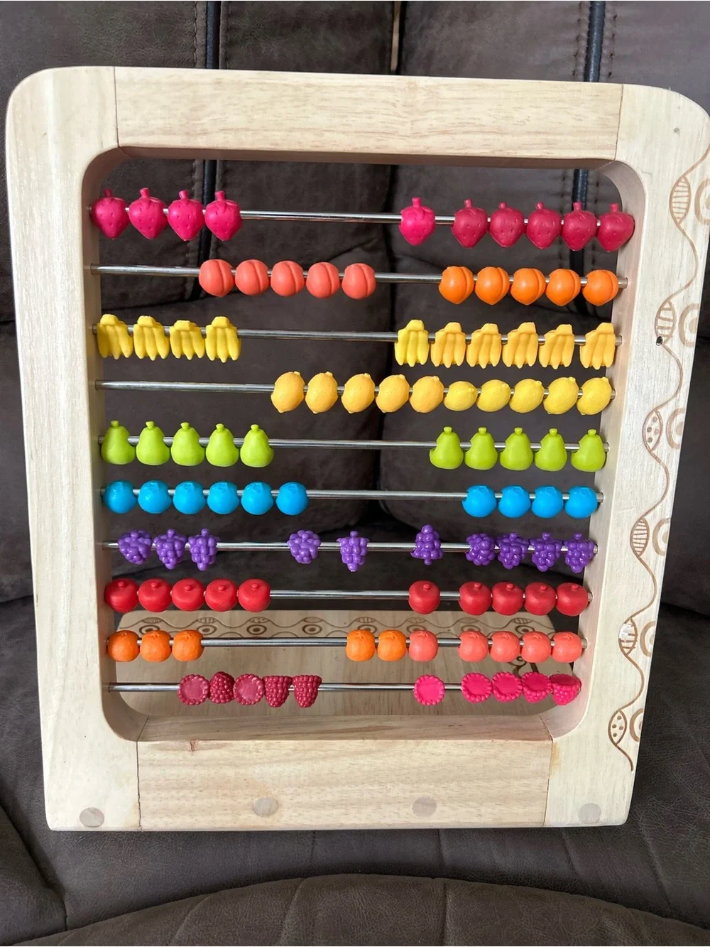 B. Toys Two-ty Fruity Wooden Abacus